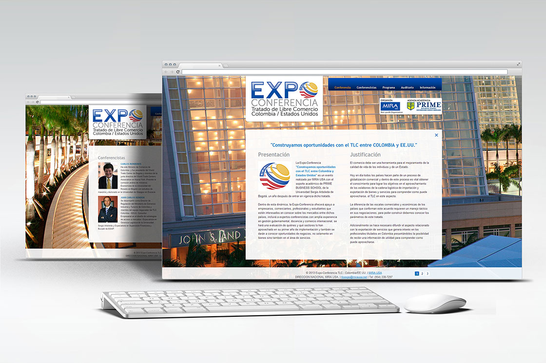 Diseño Web - ExpoConferencia TLC 2014