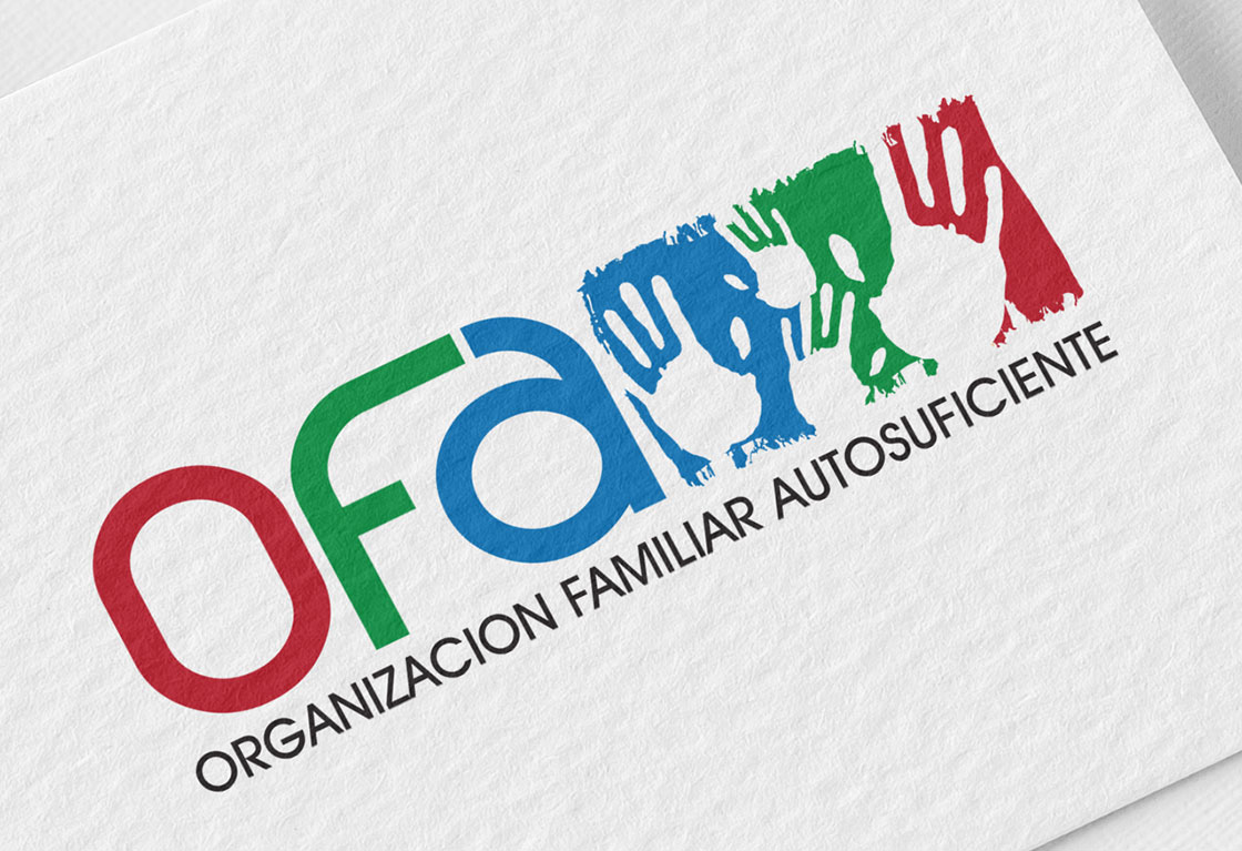 Diseño de Logotipo - OFA - Organización Familiar Autosuficiente - Papel