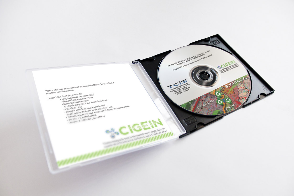 Label, Carátula DVD - TCIS - Proyecto CIGEIN