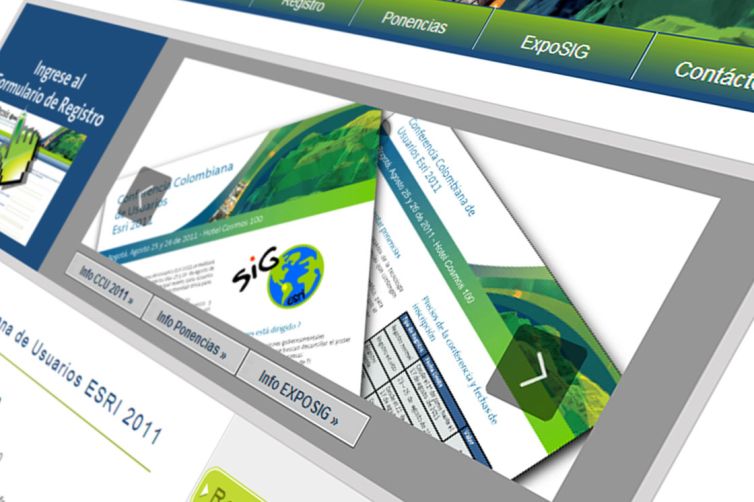 Diseño Web - Conferencia de Usuarios Esri 2011