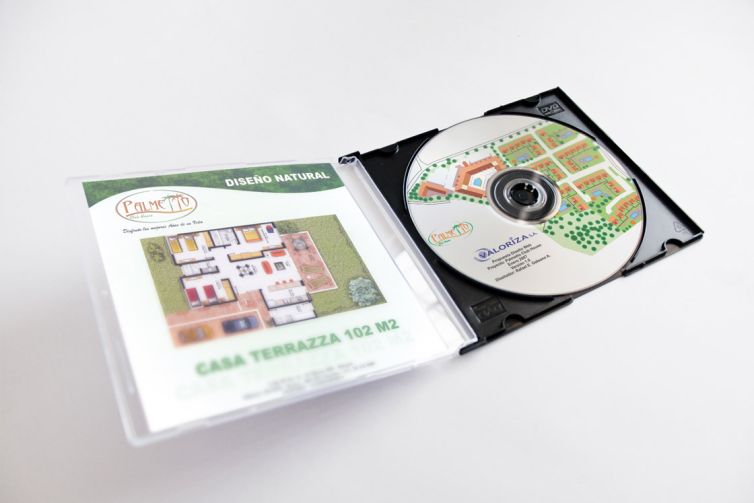 Label, Carátula DVD - Palmetto