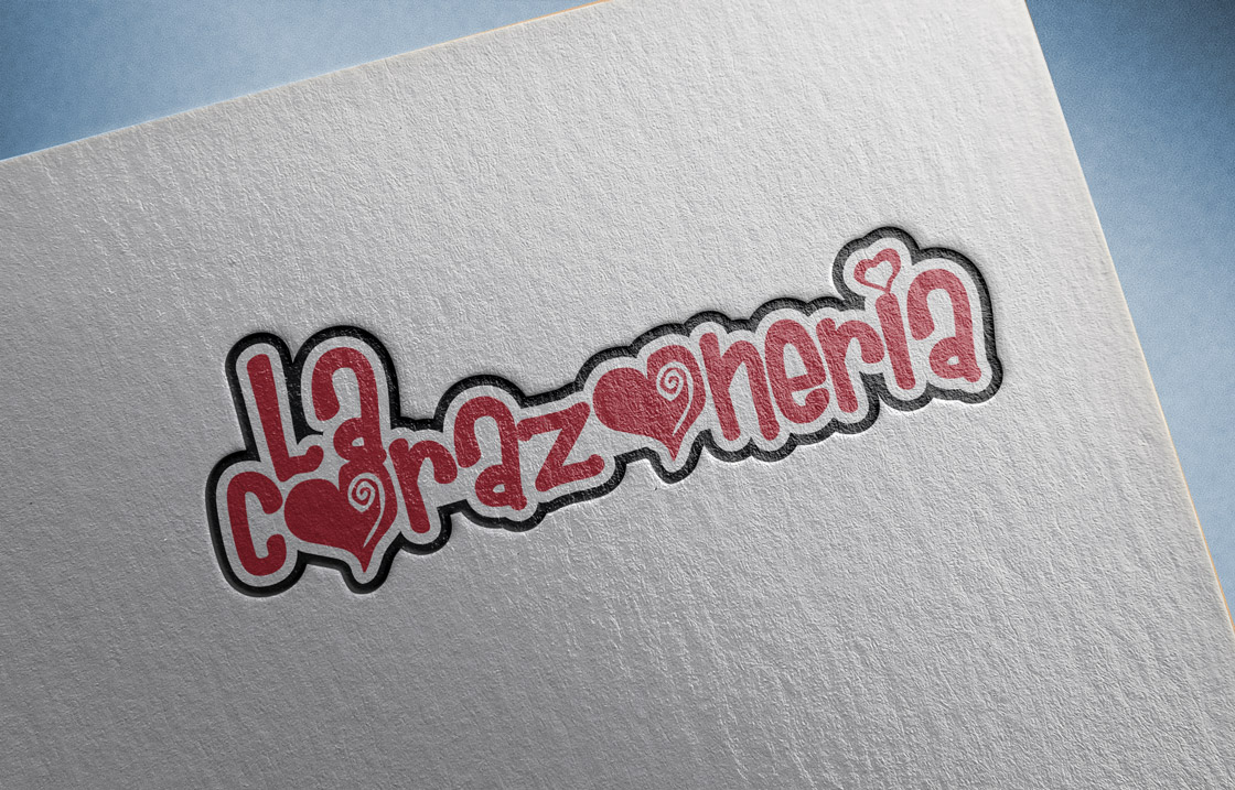 Diseño de Logotipo - La Corazonería