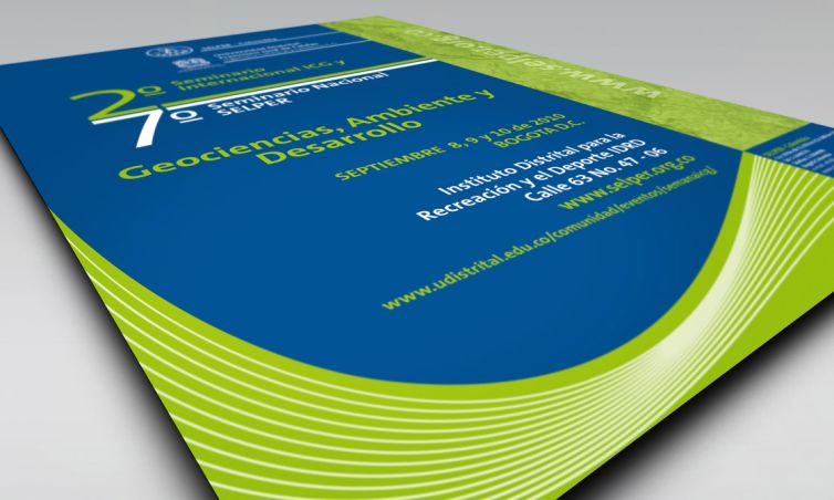 Diseño de Brochure y Poster - Semana ICG 2010