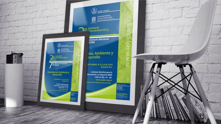 Diseño de Brochure y Poster - Semana ICG 2010