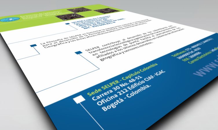Diseño de Flyer y Poster - Selper Capítulo Colombia