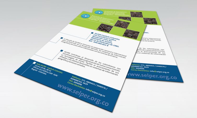 Diseño de Flyer y Poster - Selper Capítulo Colombia