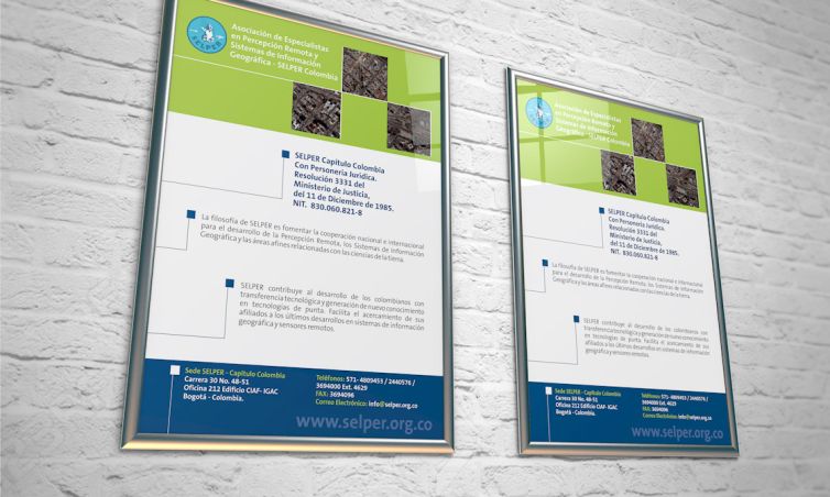 Diseño de Flyer y Poster - Selper Capítulo Colombia