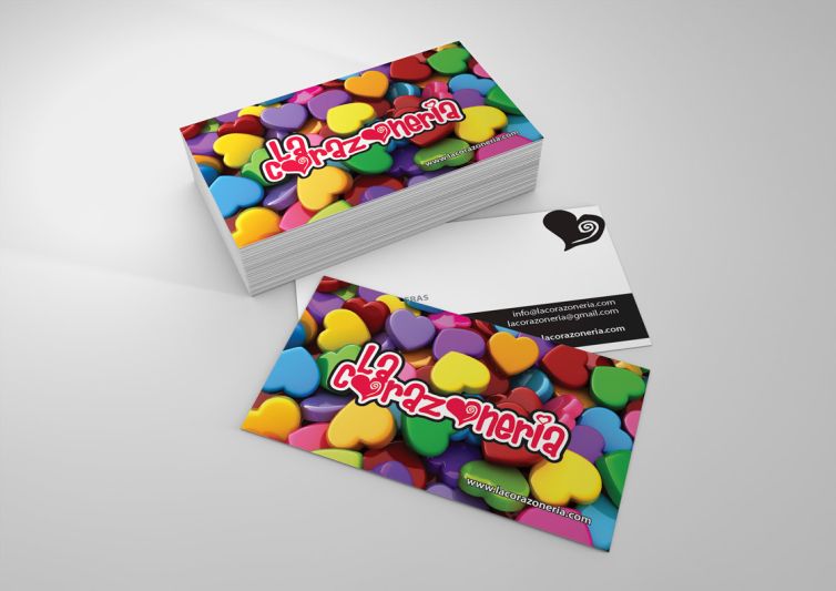 Tarjetas Personales - La Corazonería