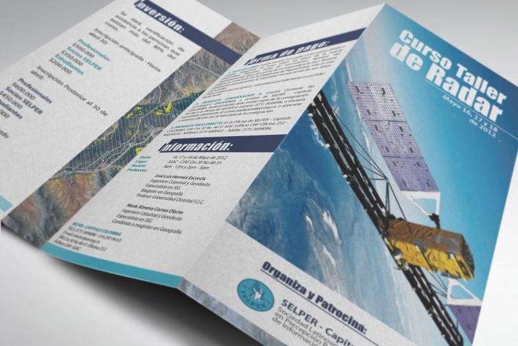 Diseño de Brochure - Curso Taller Radar 2012