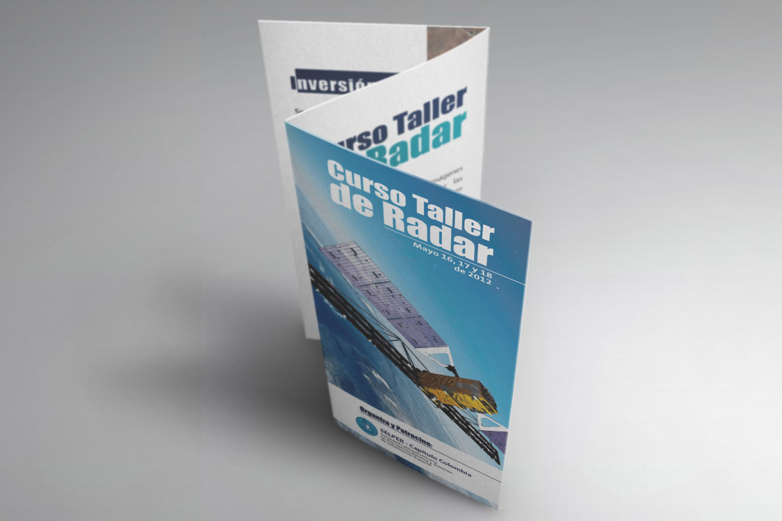 Diseño de Brochure - Curso Taller Radar 2012