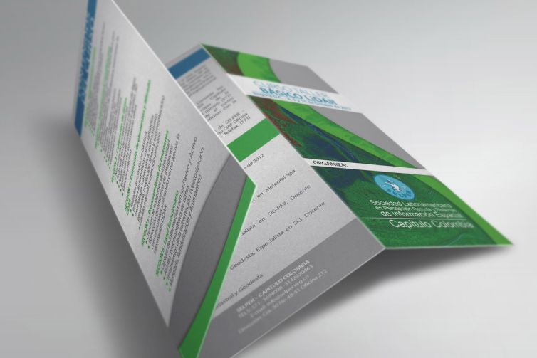 Diseño de Brochure - Curso Taller LiDAR 2012