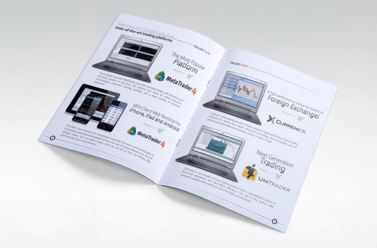 Diseño de Brochure - Tradeview Forex