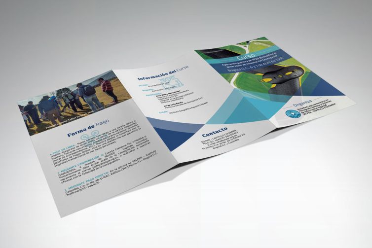 Diseño de Brochure - Curso Taller Drones 2018