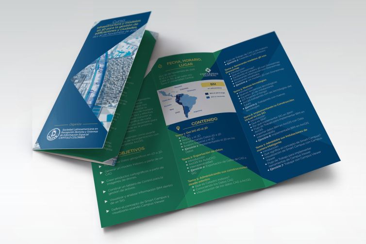 Diseño de Brochure - Curso BIM SIG 2018