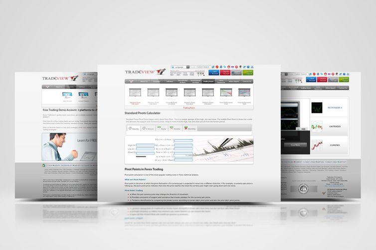 Diseño Web - Tradeview Forex