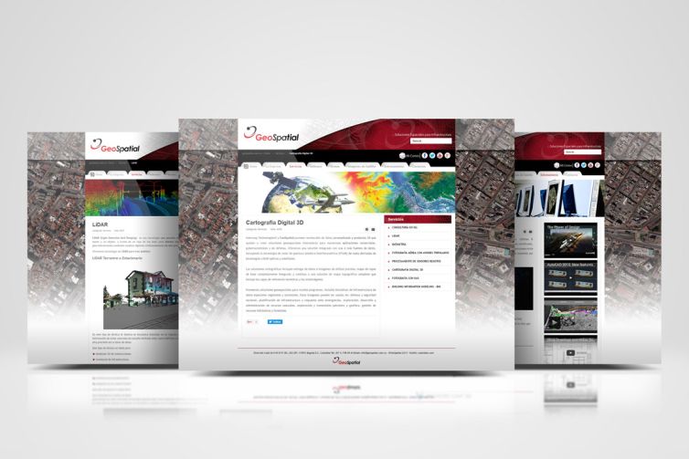 Diseño Web - GeoSpatial