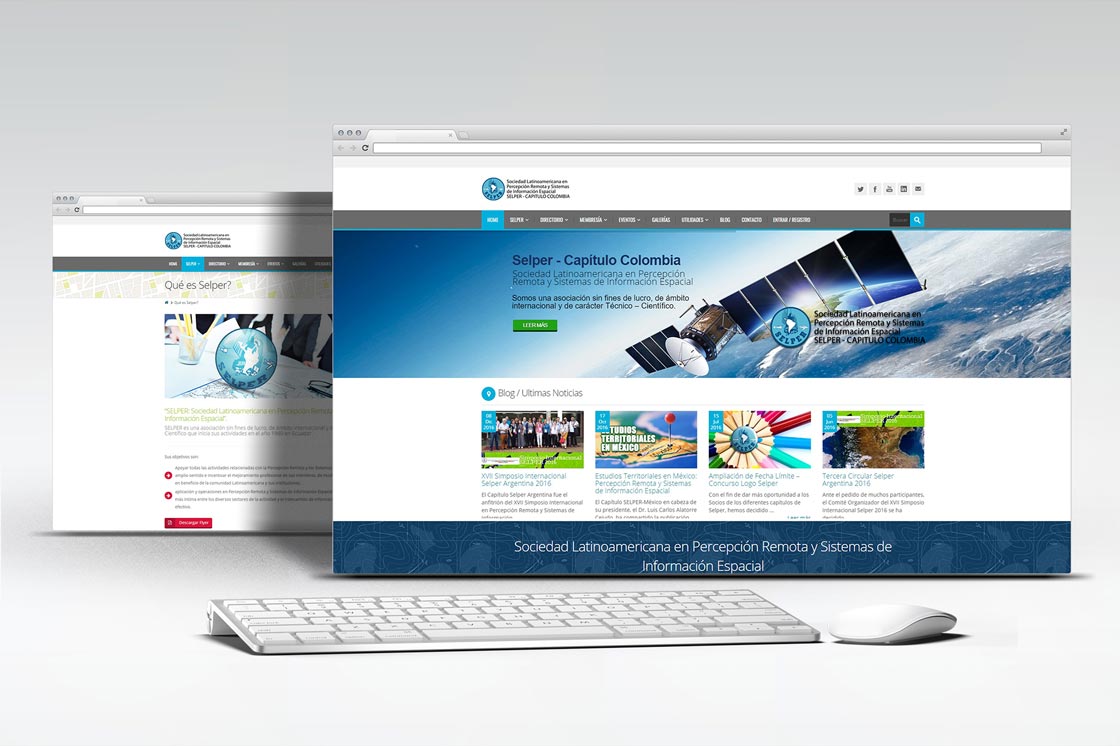 Diseño web - Selper Capítulo Colombia