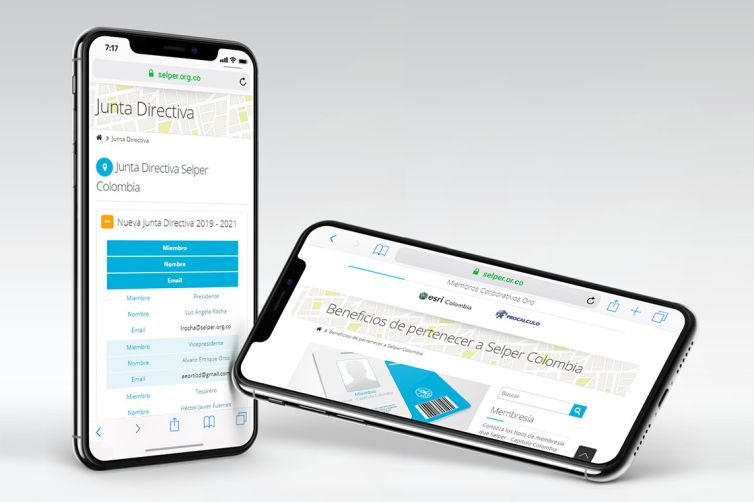 Diseño web - Selper Capítulo Colombia