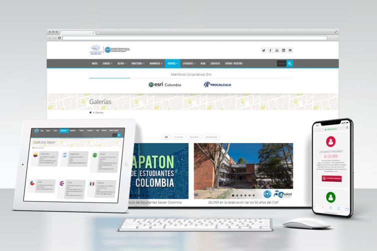 Diseño web - Selper Capítulo Colombia