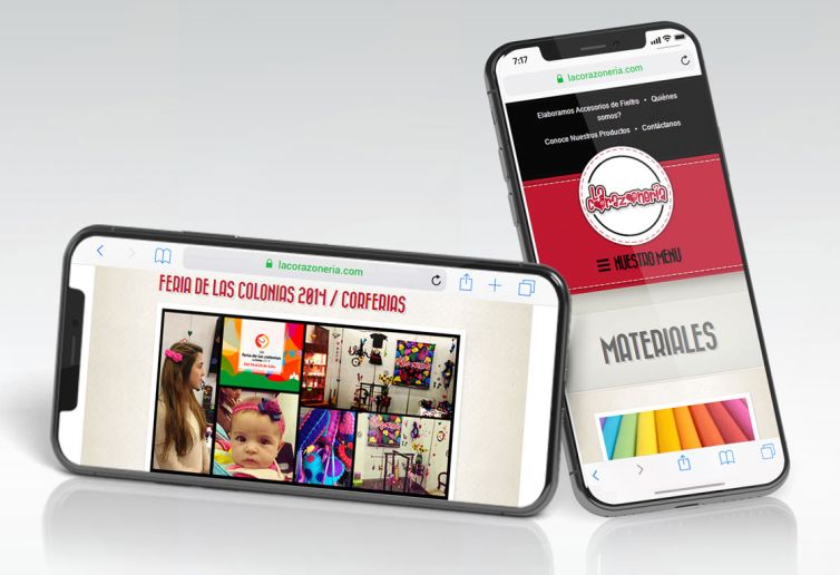 Diseño Web - La Corazonería