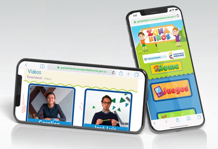 Diseño web - Portal Niños Prosperidad Social