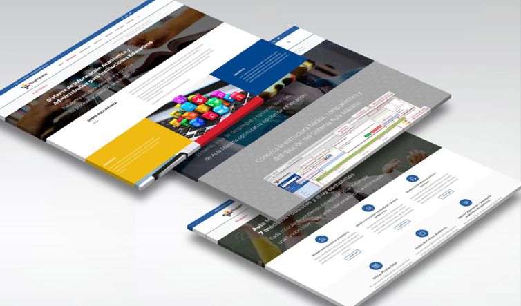 Diseño Web - Plataforma Aula Máxima