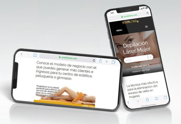 Diseño Web - Prodeláser