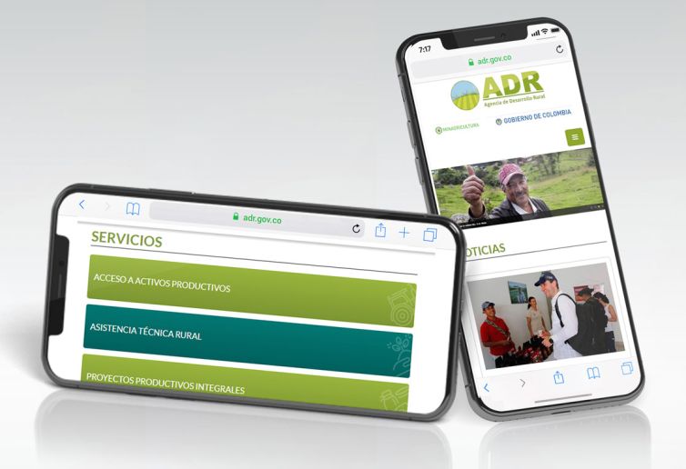 Diseño Web - Agencia de Desarrollo Rural - ADR
