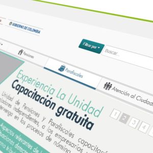 Maquetación HTML – Portal UGPP – Unidad de Gestión Pensional y Parafiscales