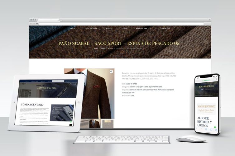 Diseño Web - Fabio Estrada Paños Ingleses