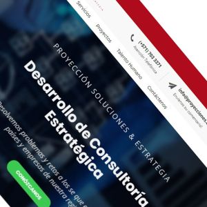 Diseño Web – Proyección Soluciones y Estrategia