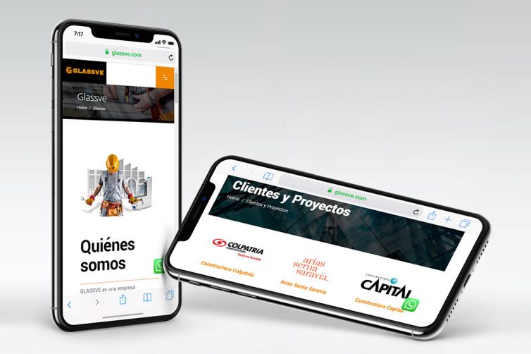 Diseño Web - Glassve