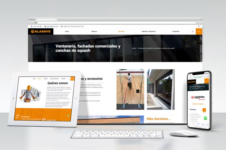 Diseño Web - Glassve