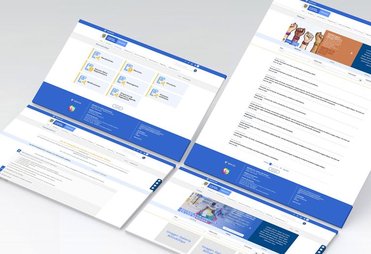 Maquetación HTML - Portal y Subsitios del Ministerio de Justicia y del Derecho