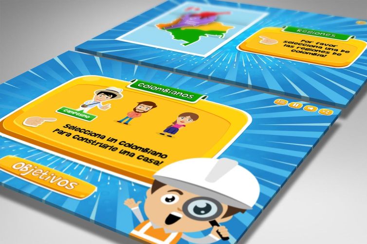 Diseño Gráfico - Juego 2D HTML5 MinVivienda