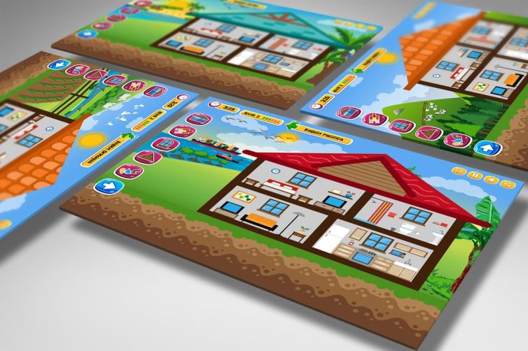 Diseño Gráfico - Juego 2D HTML5 MinVivienda