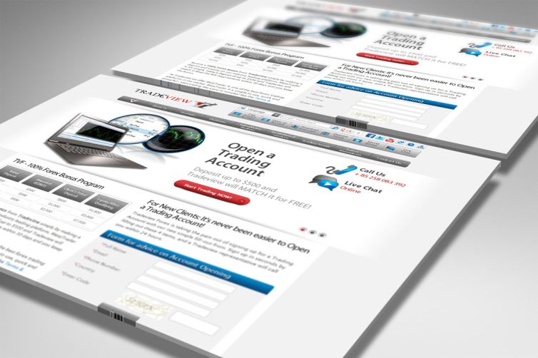Landin Page - Tradeview Forex