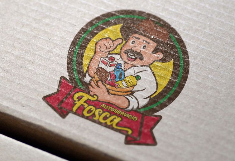 Diseño Logotipo - Autoservicio Fosca