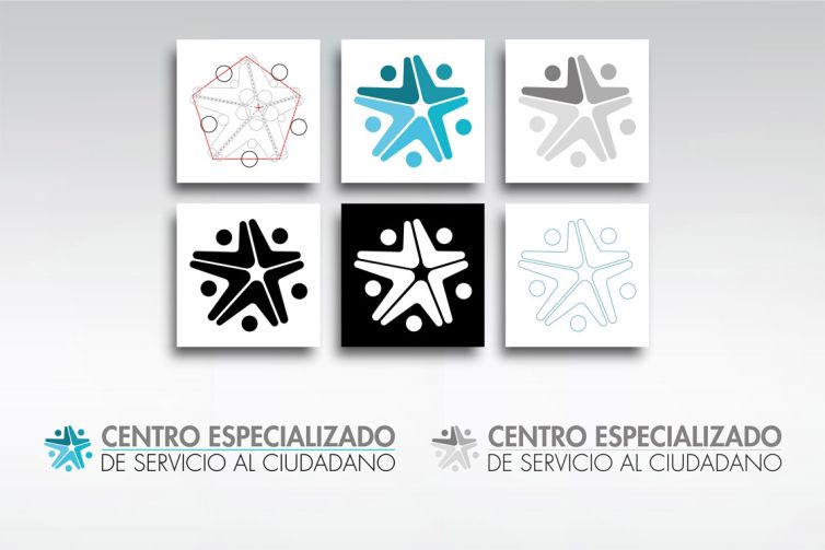 Diseño Logotipo - Centro Especializado de Servicio al Ciudadano (CESC) - MinSalud - Usos