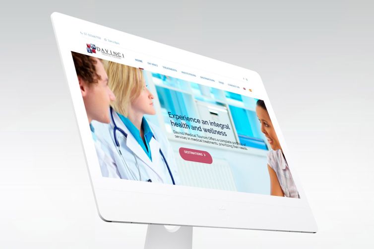 Diseño Logotipo - Da Vinci Medical Tourism