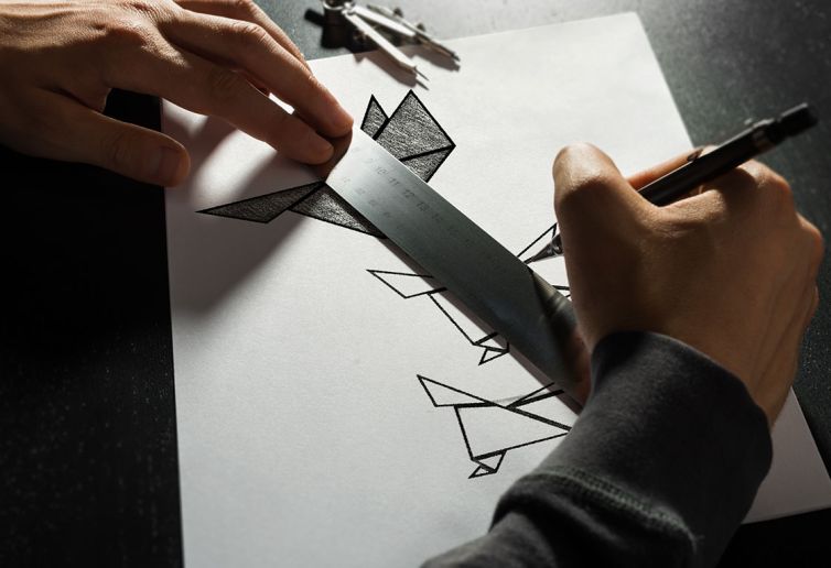 Diseño Logotipo - Inclupaz - Boceto