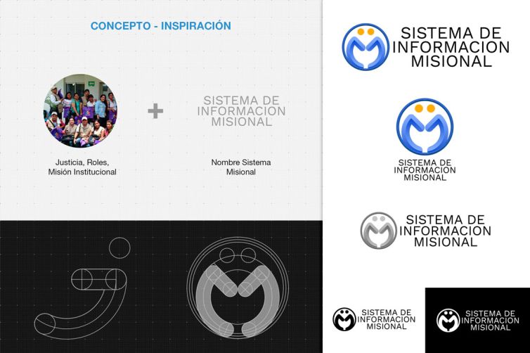Diseño de Logotipos - Aplicativos Misionales MinJusticia - Sistema de Información Misional