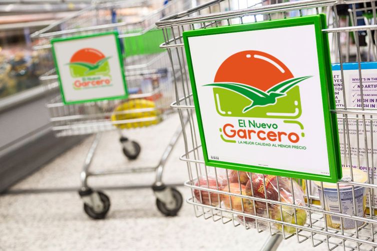 Diseño Logotipo - Supermercados El Nuevo Garcero