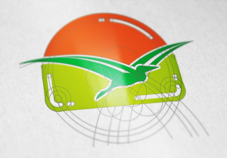 Diseño Logotipo - Supermercados El Nuevo Garcero - Geometrización