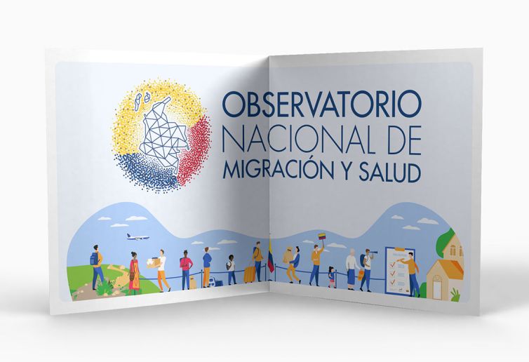 Diseño Logotipo - Observatorio Nacional de Migración y Salud - Impreso