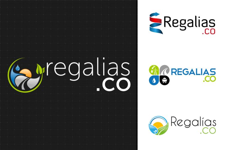 Diseño de Logotipo Interno - Regalias.co - Propuestas