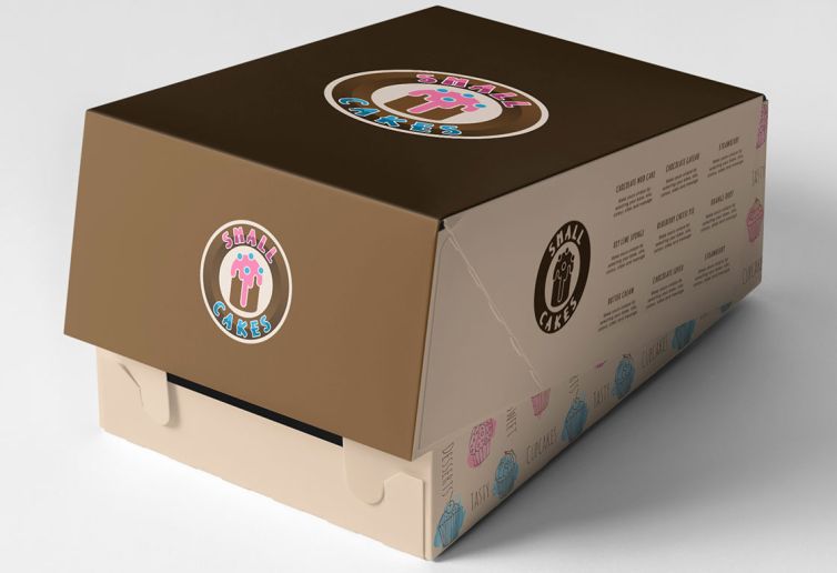 Diseño Logotipo - Small Cakes - Empaque