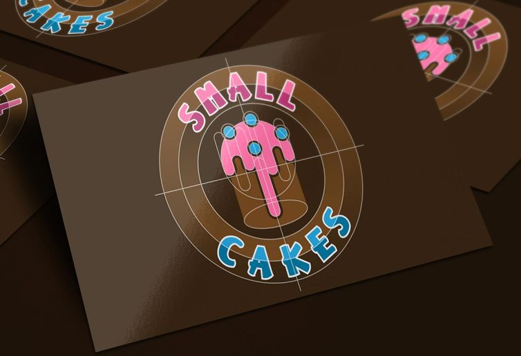 Diseño Logotipo - Small Cakes - Geometrización