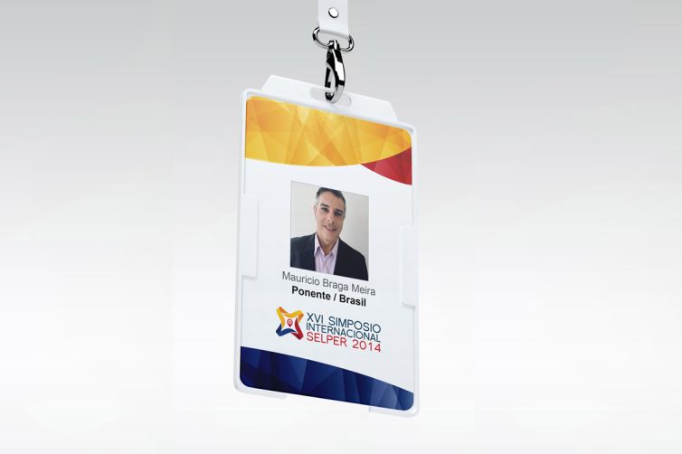 Diseño de Logotipo - XVI Simposio Internacional Selper 2014 - Escarapela