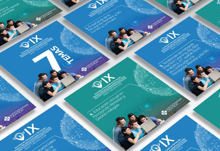 Publicaciones en Fanpage de Facebook - Promoción de IX Jornadas de Educación en Percepción Remota y SIG para Centroamérica y el Caribe